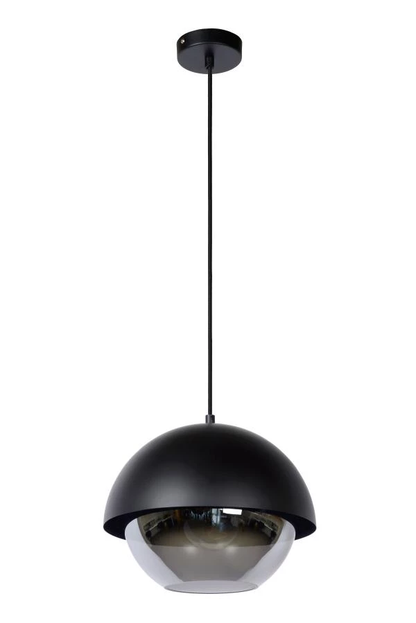 Lucide COOPER - Pendant light - Ø 30 cm - 1xE27 - Black - off